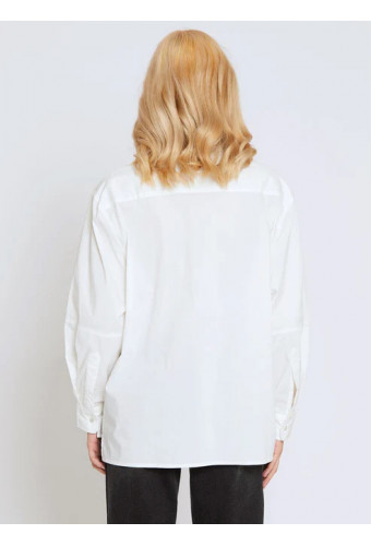 TOP CHEMISE DARIA BLANCHE