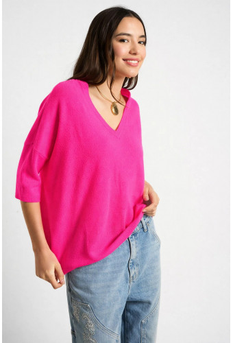 MARTINETTIE CASHMIRE V SWEATER