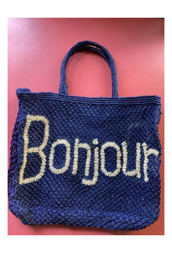 The Jacksons Lavinia “Bonjour” Navy Dark Bag