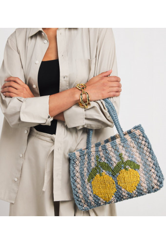 THE JACKSONS TRACY “DOUBLE LEMON” STRIPE Bag