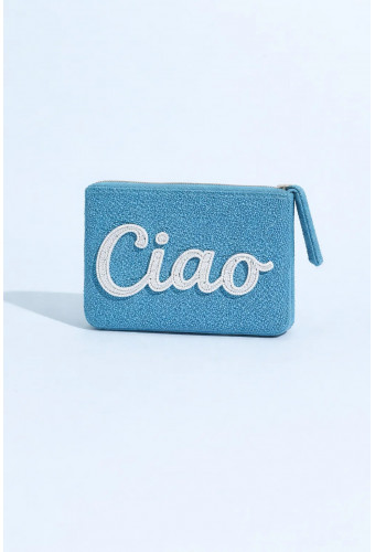 THE JACKSONS MINI “CIAO” BEADED PURSE
