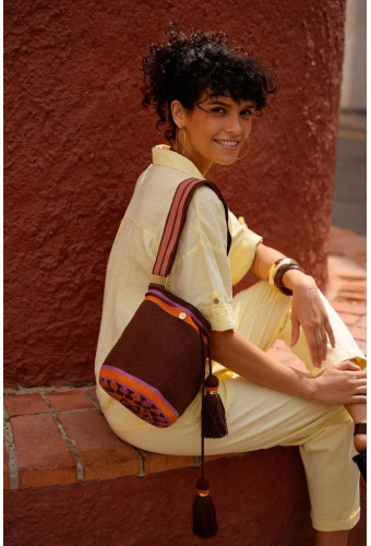 The Bosque · Large · Chocolate bag