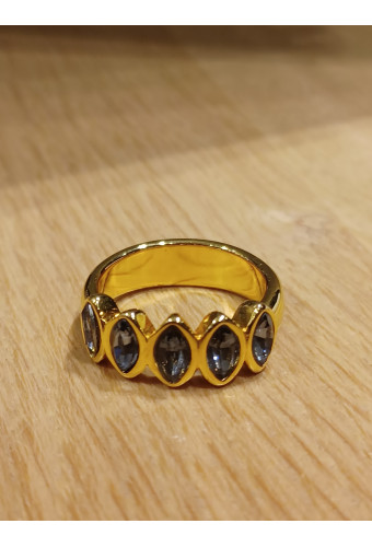 Bague Harlequin Silver Night