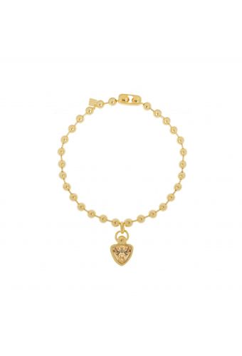 Collier Sense pendant coeur golden shadow