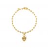 Collier Sense pendant coeur golden shadow