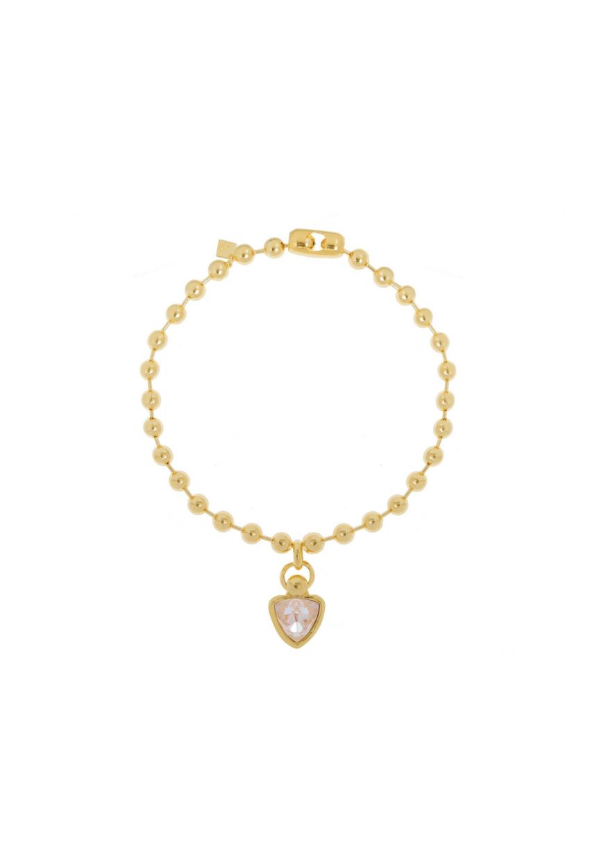 Collier Sense pendant coeur Ivory cream delite
