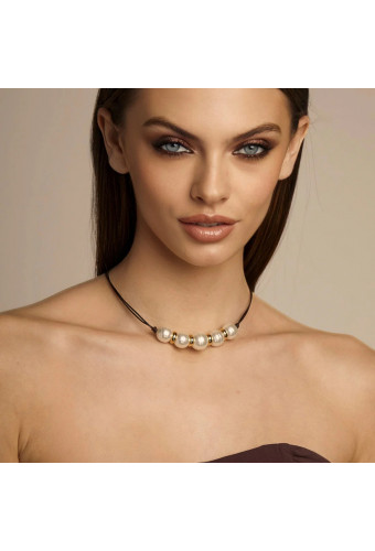 Collier Ocre Naturel