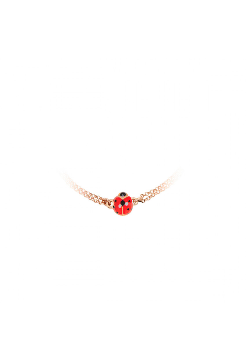 Bracelet Coccinelle émail