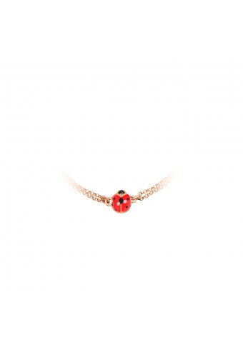 Bracelet Coccinelle émail
