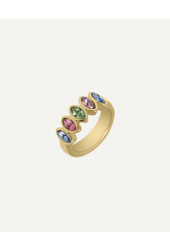 Bague Harlequin Rainbow