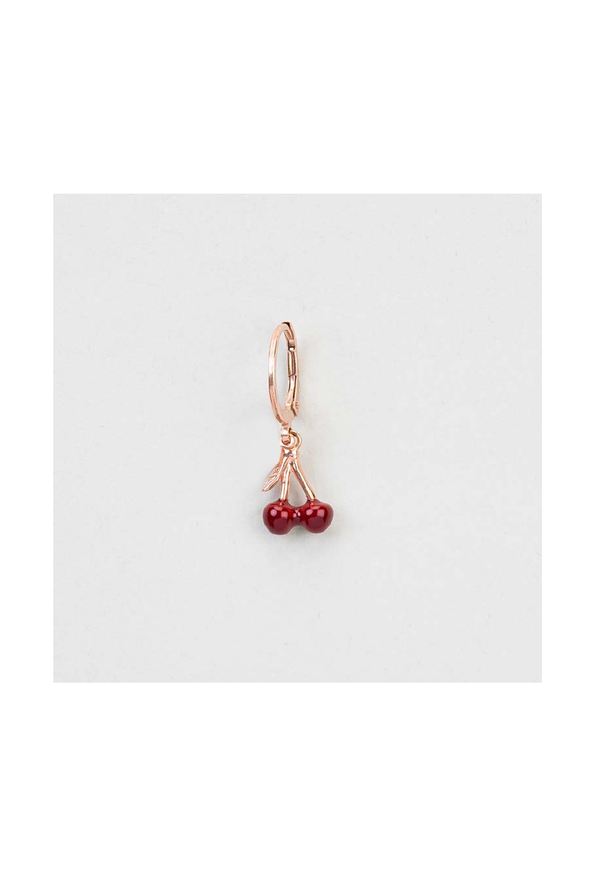 Boucles d'oreille Cerise
