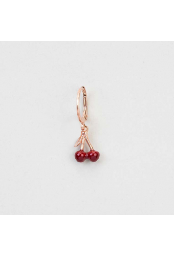 Boucles d'oreille Cerise