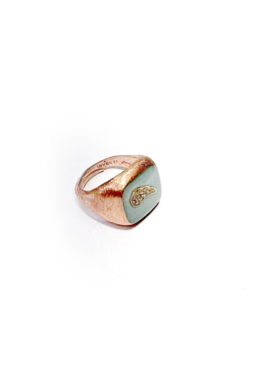 Bague Square ring Graffiato