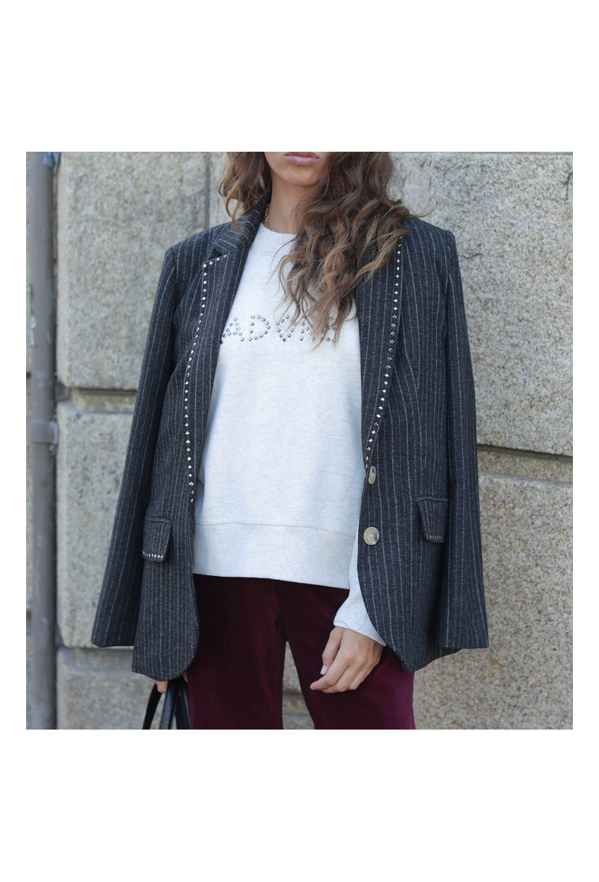 FLOW  SWEAT MANCHES LONGUES