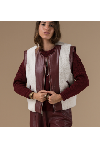 VESTE CECILE REVERSIBLE