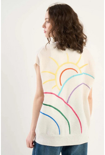GILET MILK  GRISELDA