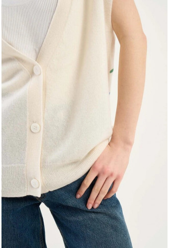 GILET MILK  GRISELDA