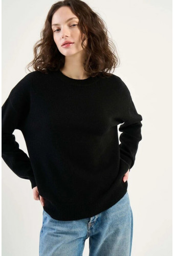 PULL MAPOUPETTE CACHEMIRE NOIR