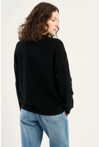 PULL MAPOUPETTE CACHEMIRE NOIR