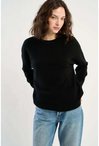 PULL MAPOUPETTE CACHEMIRE NOIR
